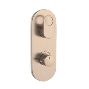 THERMOSTATIC SHOWER MIXER - GOLD DUST JAQUAR