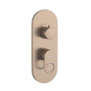 AQUAMAX SINGLE LEVER SHOWER MIXER - GOLD DUST JAQUAR