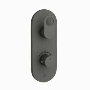 THERMOSTATIC SHOWER MIXER - GRAPHITE JAQUAR