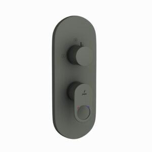 AQUAMAX SINGLE LEVER SHOWER MIXER - GRAPHITE JAQUAR