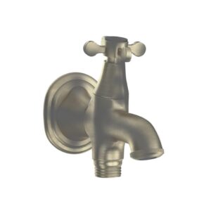 PILLAR COCK - ANTIQUE BRONZE JAQUAR