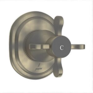 EXPOSED PART KIT OF CONCEALED STOP COCK - ANTIQUE BRONZE JAQUAR