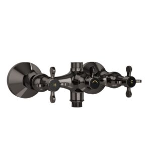 EXPOSED WALL MIXER - BLACK CHROME Jaquar