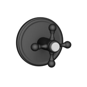 4-WAY DIVERTER FOR CONCEALED FITTING - BLACK MATT JAQUAR