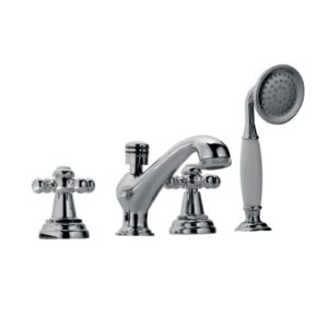 4-HOLE BATH TUB MIXER - CHROME Jaquar