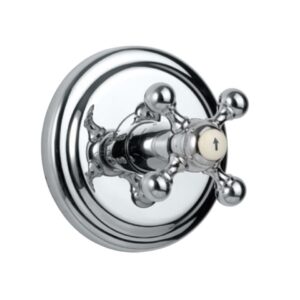 4-WAY DIVERTER FOR CONCEALED FITTING - CHROME JAQUAR