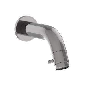 SPOUT OPERATED BIB TAP - BLACK CHROME JAQUAR