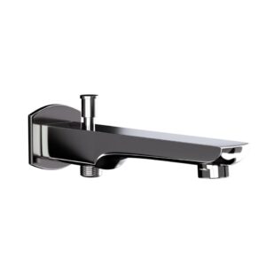 KUBIX PRIME BATH TUB SPOUT - BLACK CHROME Jaquar