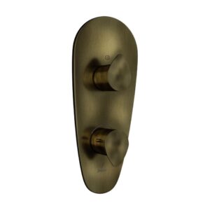 AQUAMAX THERMOSTATIC SHOWER MIXER - ANTIQUE BRONZE JAQUAR