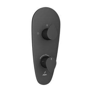 AQUAMAX THERMOSTATIC SHOWER MIXER - BLACK MATT JAQUAR
