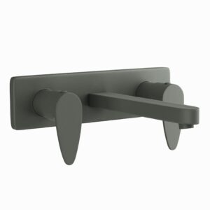 TWO CONCEALED STOP COCKS - GRAPHITE JAQUAR