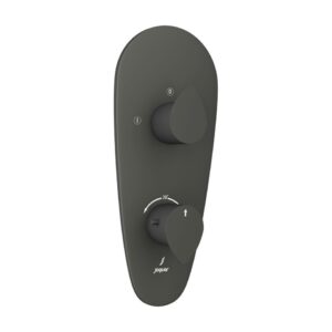 AQUAMAX THERMOSTATIC SHOWER MIXER - GRAPHITE JAQUAR