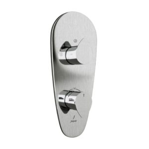 AQUAMAX THERMOSTATIC SHOWER MIXER - STAINLESS STEEL JAQUAR