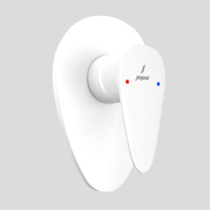 SINGLE LEVER EXPOSED PARTS KIT OF DEUSCH MIXER - WHITE MATT JAQUAR