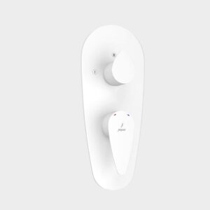 AQUAMAX SINGLE LEVER SHOWER MIXER - WHITE MATT JAQUAR