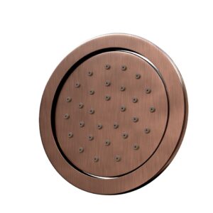 BODY SHOWER Ø120MM ROUND SHAPE - ANTIQUE COPPER
