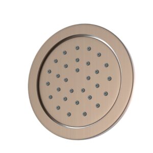 BODY SHOWER Ø120MM ROUND SHAPE - GOLD DUST