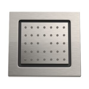 BODY SHOWER 130X120MM RECTANGULAR SHAPE - STAINLESS STEEL