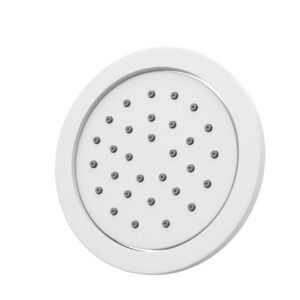 BODY SHOWER Ø120MM ROUND SHAPE - WHITE MATT