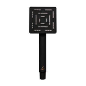 SQUARE SHAPE MAZE HAND SHOWER - BLACK MATT