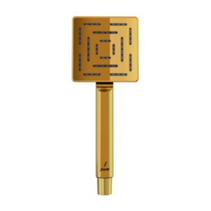 SQUARE SHAPE MAZE HAND SHOWER - GOLD BRIGHT PVD