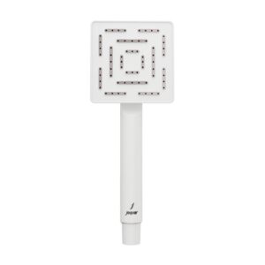 SQUARE SHAPE MAZE HAND SHOWER - WHITE MATT