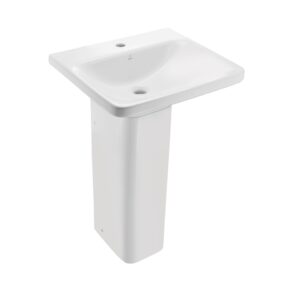 WALL HUNG BASIN WITH FULL PEDESTAL