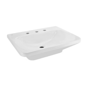 TABLE TOP BASIN WITH THREE TAP HOLE