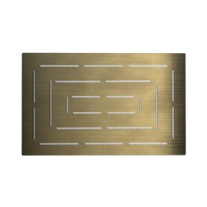 MAZE OVERHEAD SHOWER - ANTIQUE BRONZE