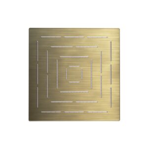 SQUARE SHAPE SINGLE FLOW MAZE OVERHEAD SHOWER - ANTIQUE BRONZE