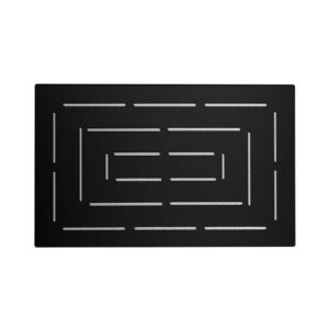 MAZE OVERHEAD SHOWER - BLACK MATT