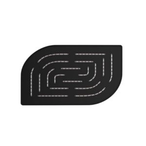 ALIVE MAZE OVERHEAD SHOWER - BLACK MATT