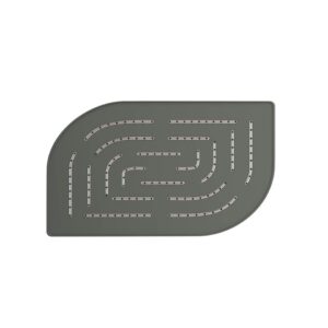 ALIVE MAZE OVERHEAD SHOWER - GRAPHITE